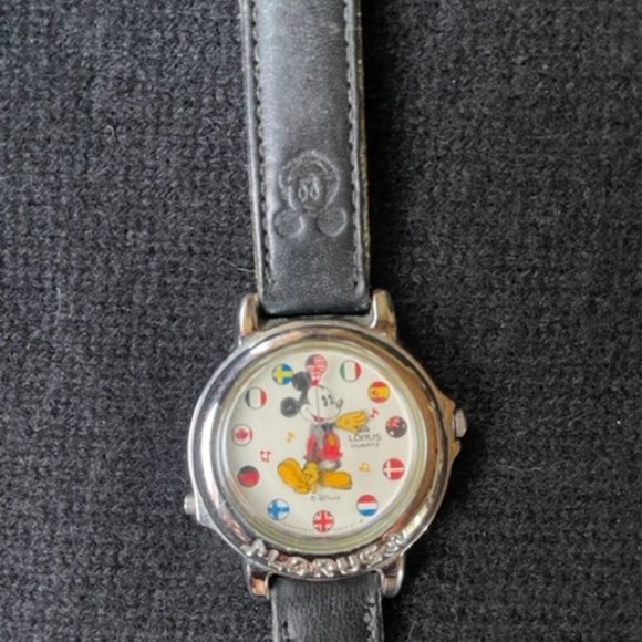 Vinatge (1990) Musical Mickey Mouse Watch - Picture 3 of 4